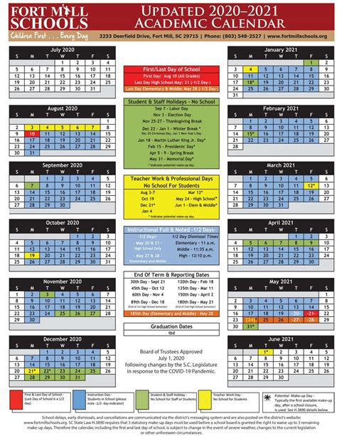Fort Belvoir Calendar